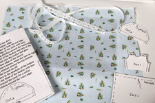 DOLLS HOUSE ( Little Girl  Dress Kit = PETER RABBIT