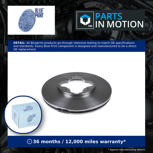 Brake discs pair vented - 2x,