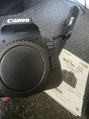 Canon eos 750d 55mm lens - 18-55mm,