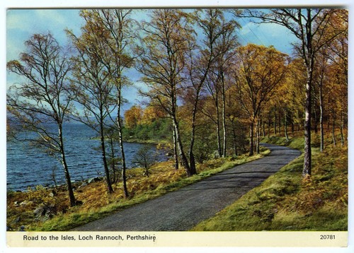 1960 skilton postcard road - 1960's,