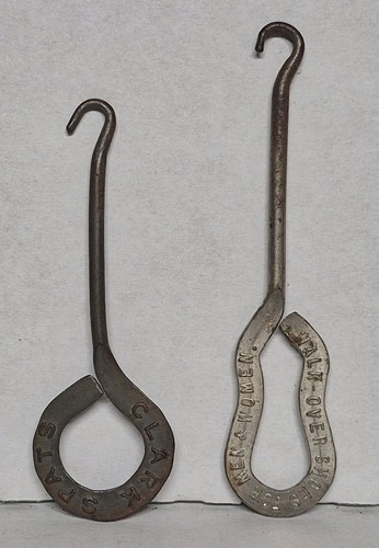 Vintage pair shoe - vintage, hook