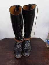 20th Century Officer Boots with Spurs