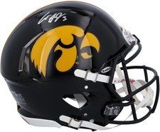 Cooper Dejean Iowa Hawkeyes Autographed Riddell Speed Authentic Helmet