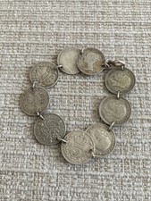 Three pence Coin Bracelet