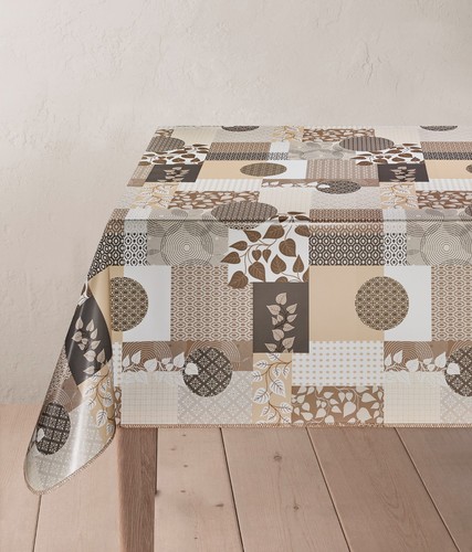 Wipe clean pvc tablecloth - wipe,