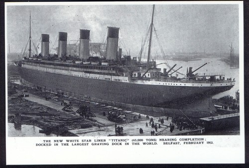 Modern postcard titanic - postcard:,