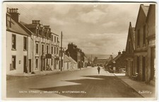 MAIN STREET, DRUMMORE - Wigtownshire Postcard