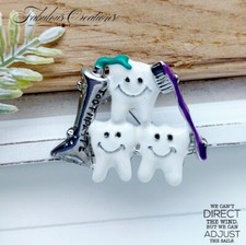 Tooth Brushing Dentist Brooch