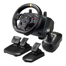 DOYO G32 Gaming Sim Steering Wheel Pedals Shifter For PC PS4 PS3 Switch