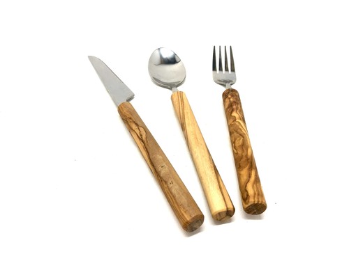 Stainless steel cutlery with - stainless,
