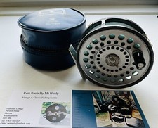 Vintage Hardy St Aidan 3 3/4 Inch Fly Reel with DT 6 Floating Line & Case