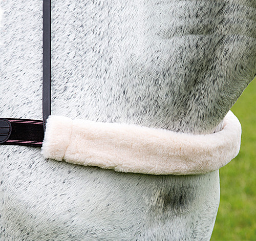 Synthetic lambskin breastgirth - synthetic,