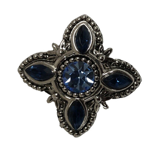 Sparkly vintage silver tone - silver,