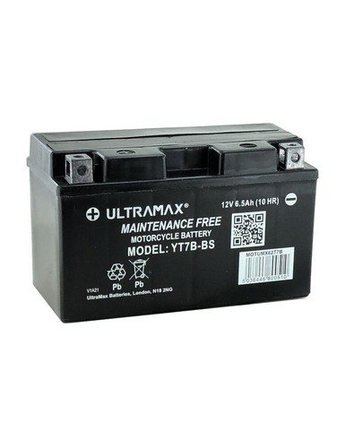 Ultramax kart yt7b battery - kart,