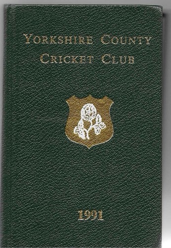 1991 yorkshire county - county, cricket