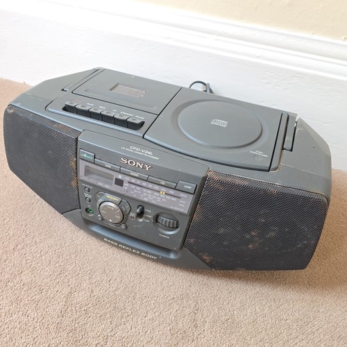 Vintage sony cfd v34l radio - vintage,