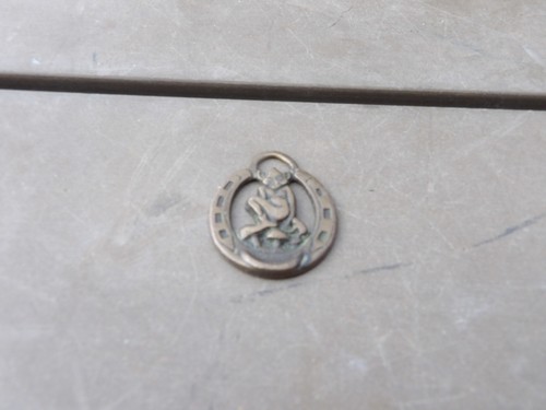Vintage brass cornish pixie - brass,