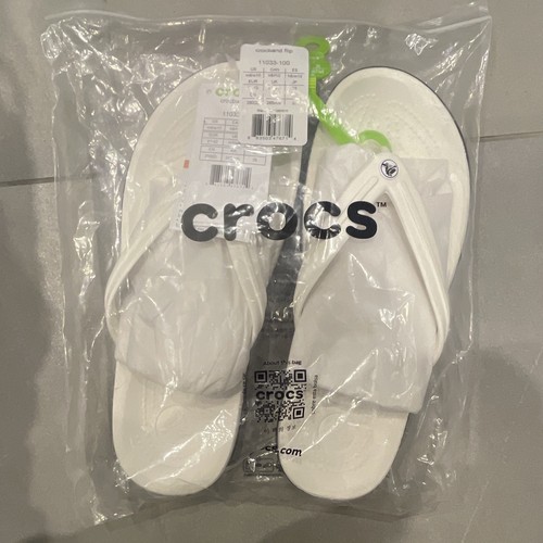 Crocs crocband flip white - crocs,