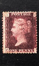 Queen Victoria GB Penny Red