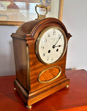 Mahogany Mantel clock with