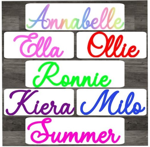 Personalised vinyl name - personalised,