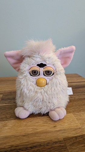 Crystal baby furby 1999 - furby, pink