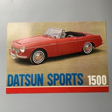 Datsun Sports 1500 1965 Car Brochure – Rare Original Collectible