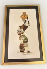 Botswana African Butterfly Art