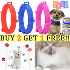 Adjustable Anti Flea and Tick Neck Collar 8 Months Protection For Dog Pet Cat