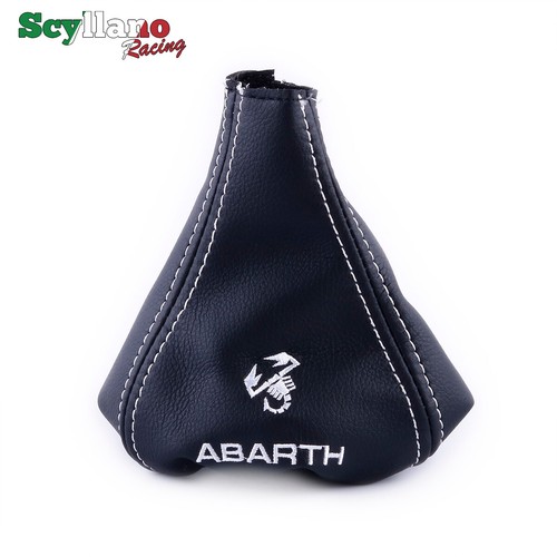 White logo leather shift - logo,