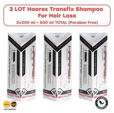 3 LOT Haarex Transfix Shampoo