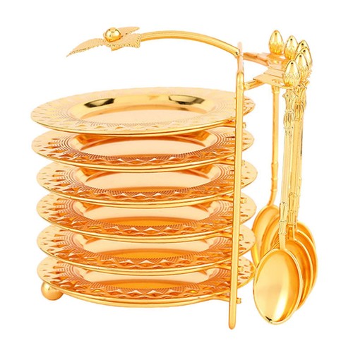 Zinc alloy dinnerware set - alloy,