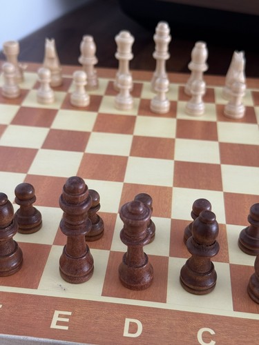 Wooden folding chess - chess, 32