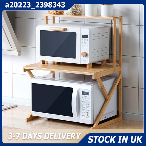 Tier bamboo microwave - microwave, oven