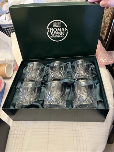 Set thomas webb crystal - set,
