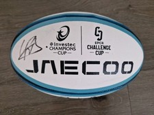 Louis Bielle-Biarry Signed Champions Cup Rugby Ball, France, Bordeaux (1) *COA*