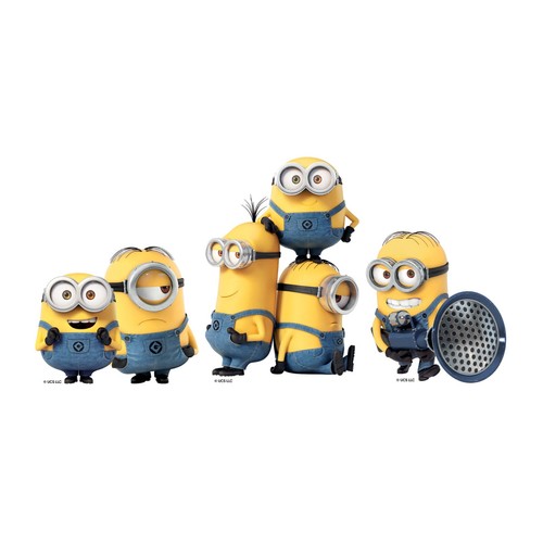 Minions table top cardboard - table,
