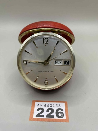 Vtg westclox day date - vtg.,