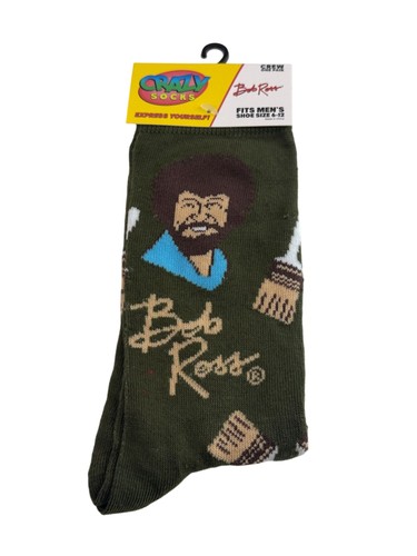 Bob ross mens crew socks - ross,