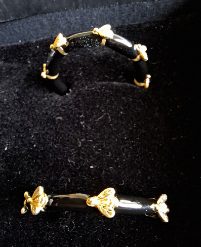Joan rivers gold tone black - rivers,