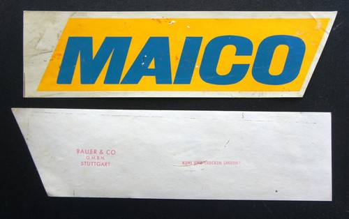 Maico tank sticker decail - 1x,