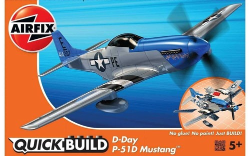 Airfix quickbuild day 51d - airfix, p.51d