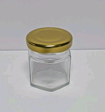 20 Pack 1.5 oz Hexagon Glass