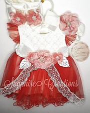 Red Princess Dress Booties