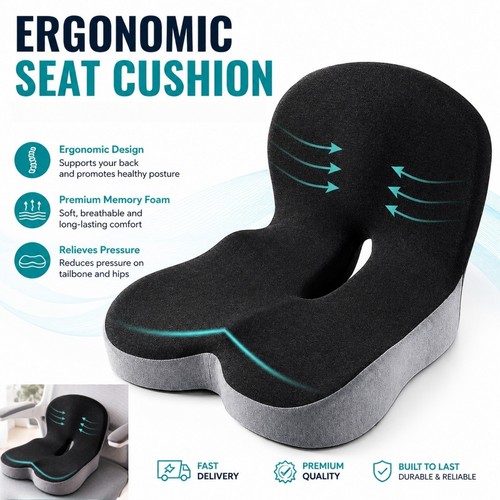 Memory foam car seat - foam, cushion