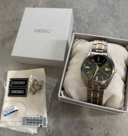 Seiko sur377p1 green dial - sur377p1,