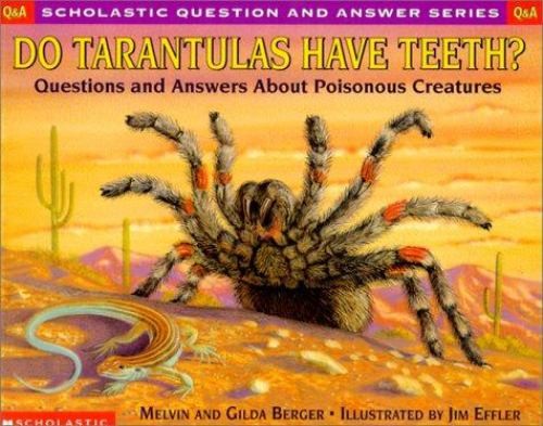 Tarantulas have teeth - teeth?,