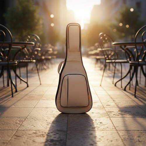 Padded guitar backpack - padded,