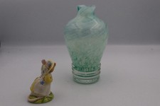 Handmade Sea-Mint Swirl Art