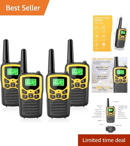 Pack walkie talkies with led - 4,